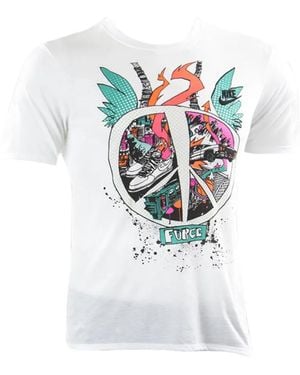 Nike Air Force 1 Graphic-Print T-Shirt - White