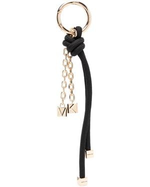 Michael Kors Cord Bag Charm - White