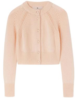 Ermanno Scervino カシミア カーディガン - ホワイト