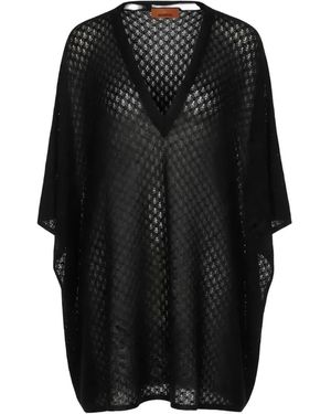 Missoni V-Neck Cover-Up - Black