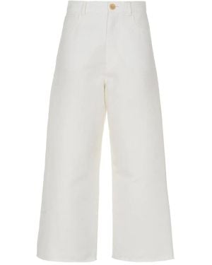 Mantu High-waisted trousers - Weiß
