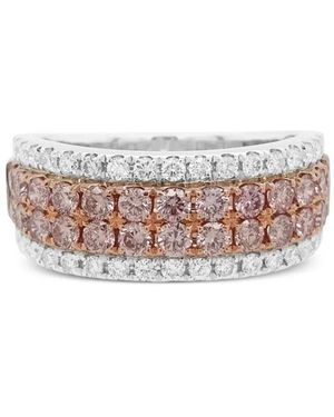 HYT Jewelry Brilliant Cut Diamonds Fine Ring - White
