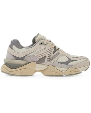 New Balance 9060 Mesh-Panel Trainers - White