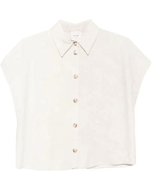 Alysi Buttoned Shirt - White