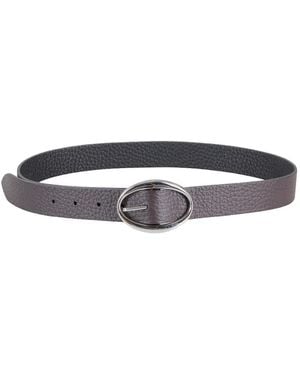 Orciani Oval-Buckle Belt - White
