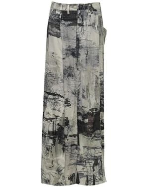Yohji Yamamoto Champs-Elysees Pants - Gray