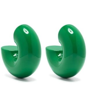 Uncommon Matters Pendientes Beam con efecto pulido - Verde