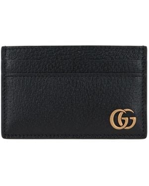 Gucci Ggマーモント カードケース - ブラック