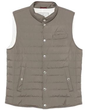 Brunello Cucinelli Padded Vest - Grey