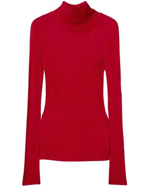 Twinset Roll-Neck Jumper - Red