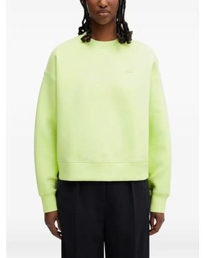 Lacoste Logo-Patch Long-Sleeve Sweatshirt - Green