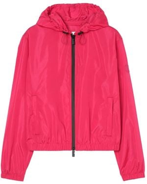 Burberry Nylon Nelson Hooded Jacket - Pink
