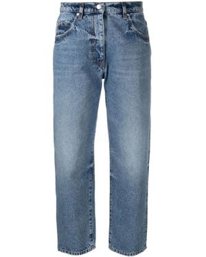 MSGM Straight-Leg Denim Jeans - Blue
