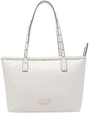 Liu Jo Mittelgroße Schultertasche - Weiß