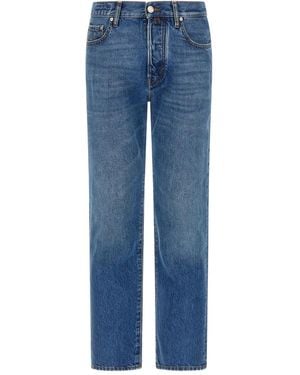 Jacob Cohen Edo Logo-Patch Jeans - Blue