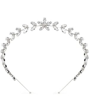 Jennifer Behr Crystal-Embellished Headband - White