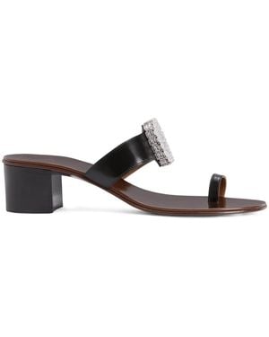 Giuseppe Zanotti Blahir 40mm ミュール - ホワイト