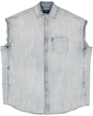 Balenciaga ノースリーブ シャツ - グレー