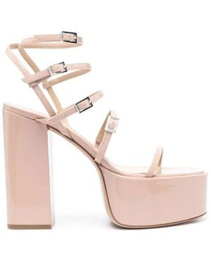 Paris Texas Jessica Platform Sandal - Pink