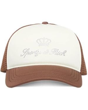 Sporty & Rich Casquette Trucker Juicy Crown - White
