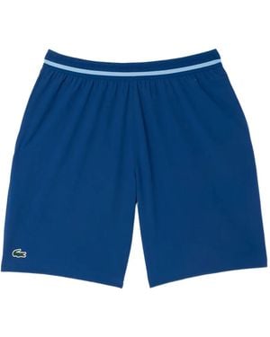Lacoste X Novak Djokovic テニス トラックショーツ - ブルー