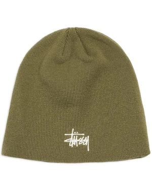 Stussy Basic Skullcap Beanie - Green