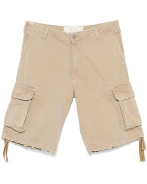 ERL Cotton Cargo Shorts - Natural