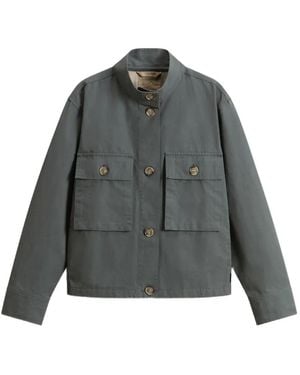 Woolrich Field パッチポケット ジャケット - グレー