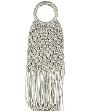 Twentyfourhaitch Maronti Tote Bag - White