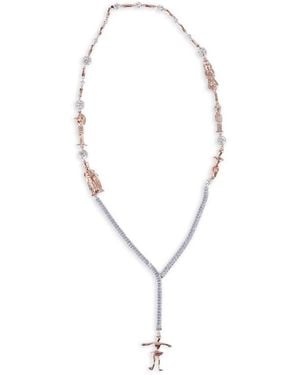 Weekend by Maxmara Pendant-Detail Necklace - White