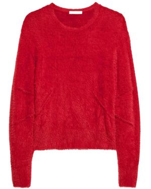 Helmut Lang Strickpullover mit Einsätzen - Rot