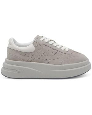 Ash Idol Perforated Trainers - Grey