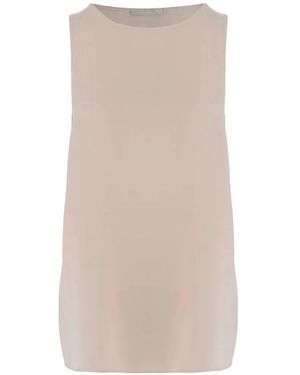 Allude Sleeveless Top - Natural