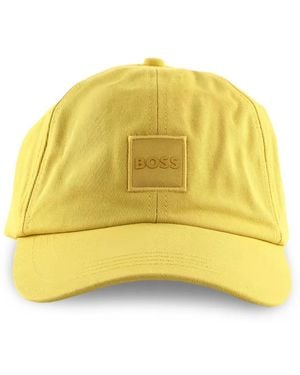 BOSS Cappello Da Baseball Con Logo - Giallo