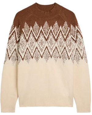 Varley Jersey Siren 2.0 Fair Isle - Neutro