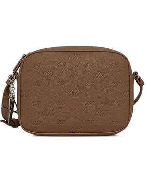 ARMANI EXCHANGE Sac À Bandoulière À Logo Embossé - Brown