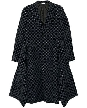 Comme des Garçons Blazer À Imprimé Géométrique - Black
