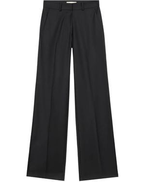 Blumarine Twill Trousers - Black