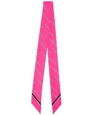 Givenchy Pañuelo Shadow De Seda - Rosa