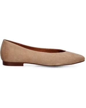 JONAK PARIS Ballerines Dassus En Daim - Brown