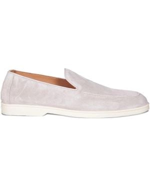Doucal's Suede Loafers - Grey