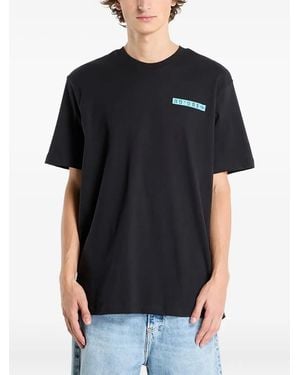 adidas Logo-Print T-Shirt - Black