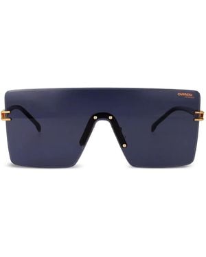 Carrera 1075/Shield Sonnenbrille Mit Goldfarbenem Detail - Blau