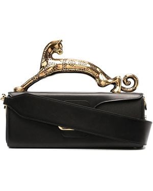 Lanvin Pencil Cat Tote Bag - Black