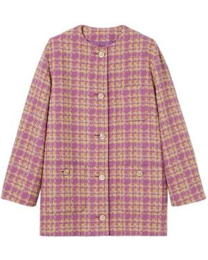 Gucci Bouclé Jacket - Pink