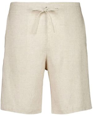 SPIRITUM TULUM Drawstring-Fastening Bermuda Shorts - Natural