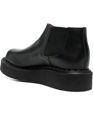 Comme des Garçons Platform Chelsea Boots - Black
