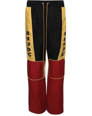 Rhude Rally Pants - Red