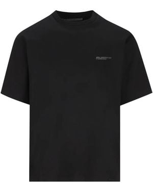 Massimo Osti Studio Logo-Print T-Shirt - Black