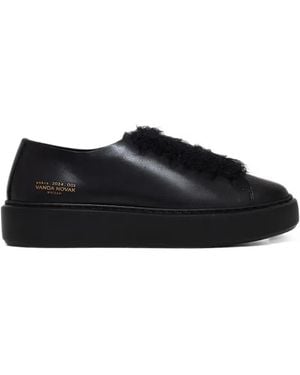 VANDA NOVAK Grace Light Platform Sneakers - Black